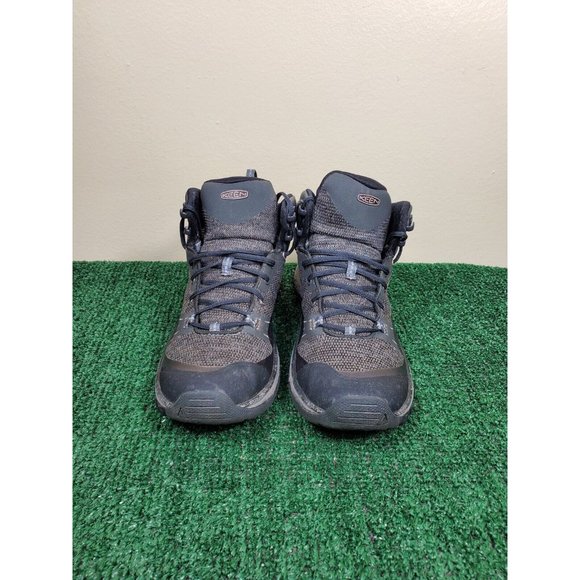 Keen Dry Waterproof Women's Size 7.5 Black Gray Hiking Ankle Boots - Picture 2 of 11